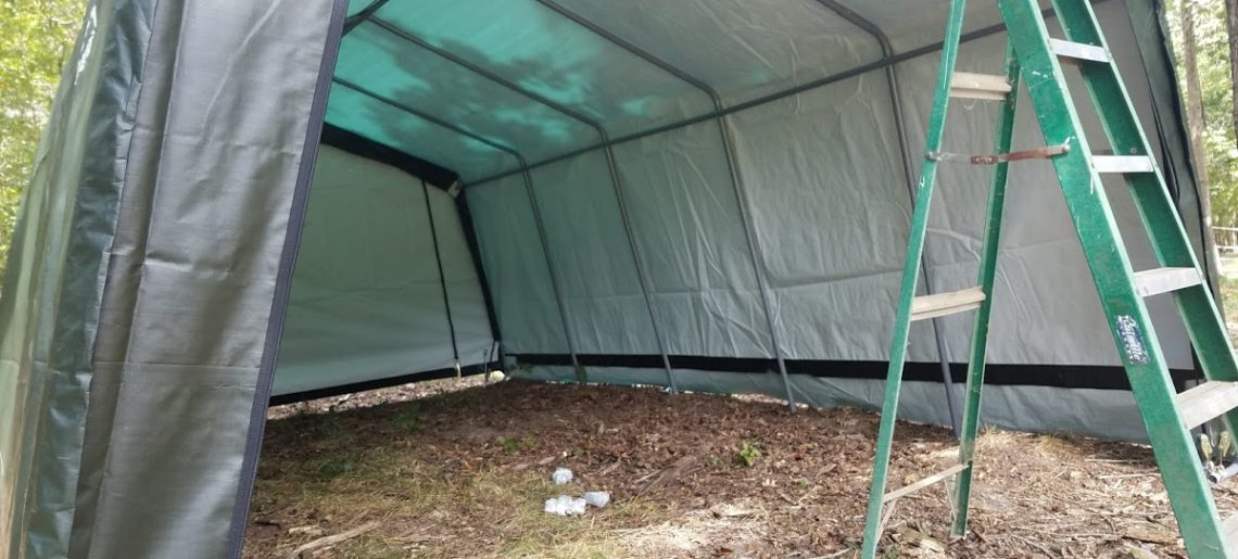 ShelterLogic 12′ x 20′ – Hay Shelter