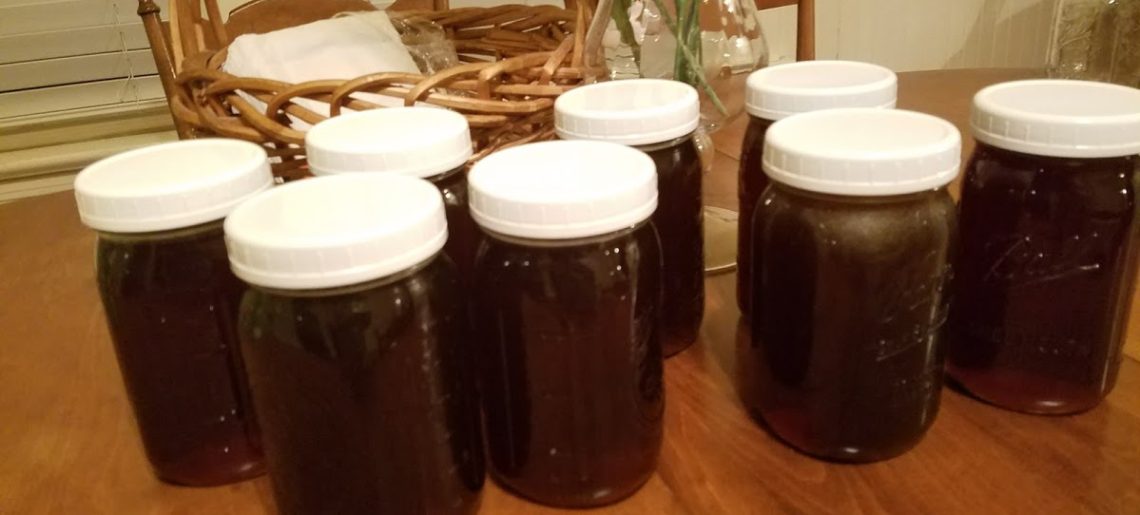 Our first Honey Harvest!